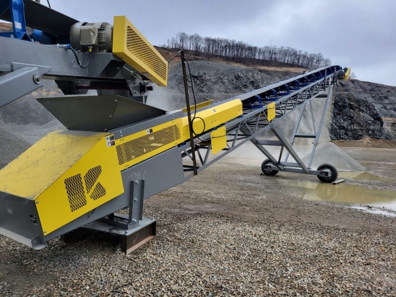 Radial-stacker